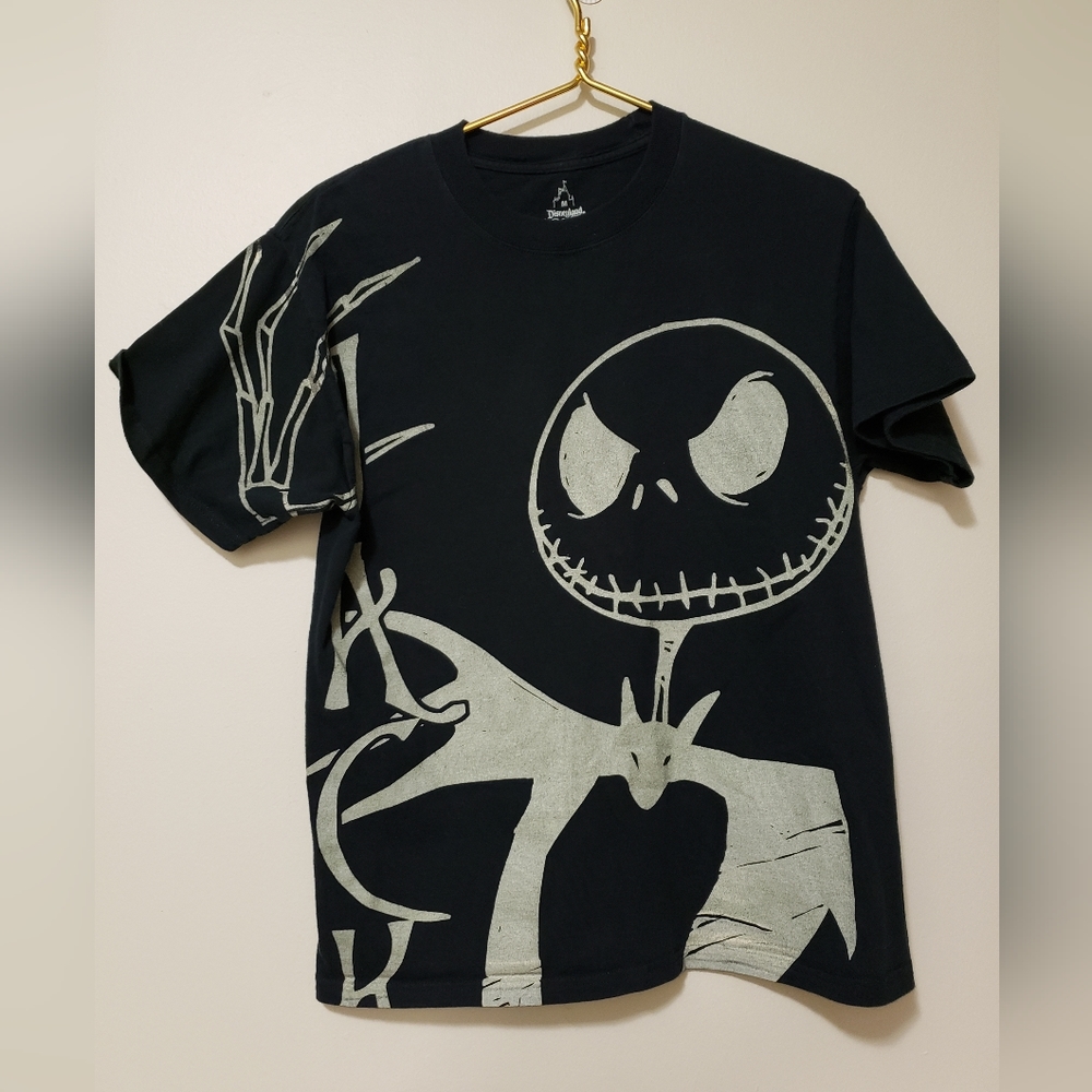 Jack Skellington Nightmare Before Christmas Disney T shirt Medium